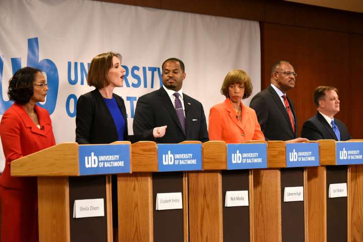 Candidates at Baltimore Mayoral Forum 2016